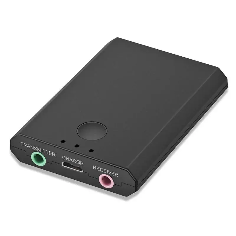 

VODOOL TX7 2 in 1 Bluetooth Audio Video Wireless Adapter Receiver Transmitter Wireless Stereo Audio Adapter w 400mAh Battery