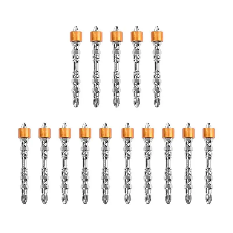 

PH2 Hardness 65MM Magnetic Bit Set Cross Head Screwdriver Bit Single Head Electric Screwdriver Phillips Screw Driver With Magnet