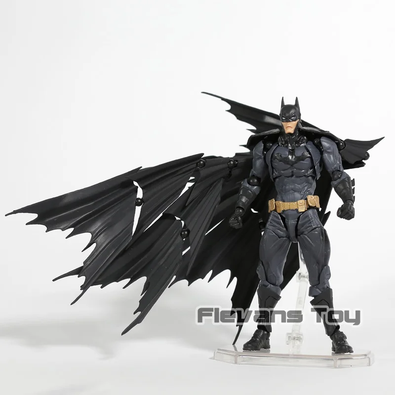  DC Comics Justice League Superhero Revoltech NO.009 Batman Action Figure Collectible Model Toy