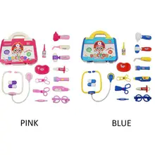 Детский игровой дом Моделирование игрушка чехол для переноски медицина коробка стетоскоп 15 шт. доктор ролевые игры Интересные игрушки