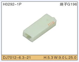 

5set 1P Automobile Waterproof Automotive Line Terminal Auto Wire Terminals Electrical 1 Pin Connectors Dj7012-6.3-21