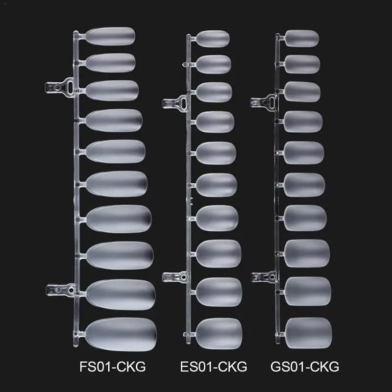 300 шт./кор. Professional разные стили акриловые Типсы для Ногтей Полное покрытие ультра-тонкие матовые полированная поверхность накладные Типсы для ногтей