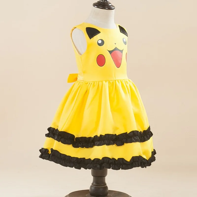 Cosplay Costume Girls Princess Cosplay Costume Cute Ball Gown Kids Lovely Dress Halloween Masquerade Costumes Birthday Party
