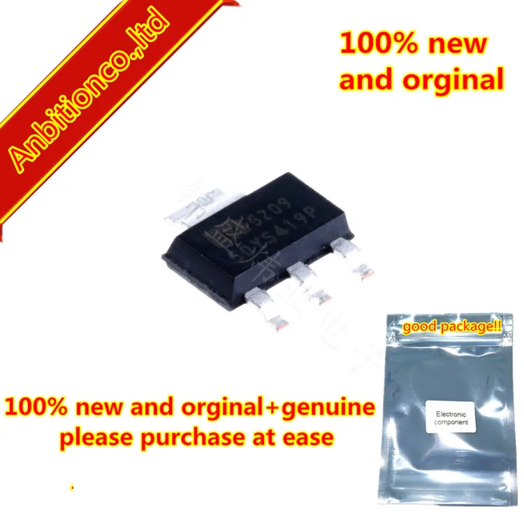 10 шт. 100% новый и оригинальный MIC5209-5.0YS MIC5209-5.0BS 5209-5 0 SOT223 500mA малошумный LDO Регулятор в