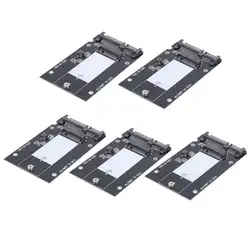 5 шт. корпус B Ключ M.2 NGFF SSD до 2,5 дюймов SATA3.0 конвертер адаптер карты