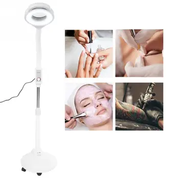 

Semi-permanent Tattoo Beauty Lamp LED Adjustable Floor Cold Light Magnifying Lamp Tattoo Nail Art Salon Lamp Tool 3