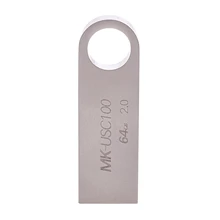 MOREBECK 64G Серебряный металлический U диск Usb 2,0 флэш-карта памяти для хранения фотографий