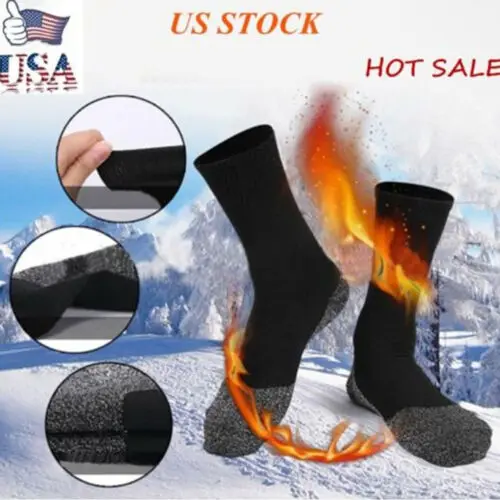 

MenWomen Winter Warm Snow Ski Hiking Skating Outdoor Sport Snowboard Long Boot Socks Hot New Outdoor Mountain Climbing Ski Socks
