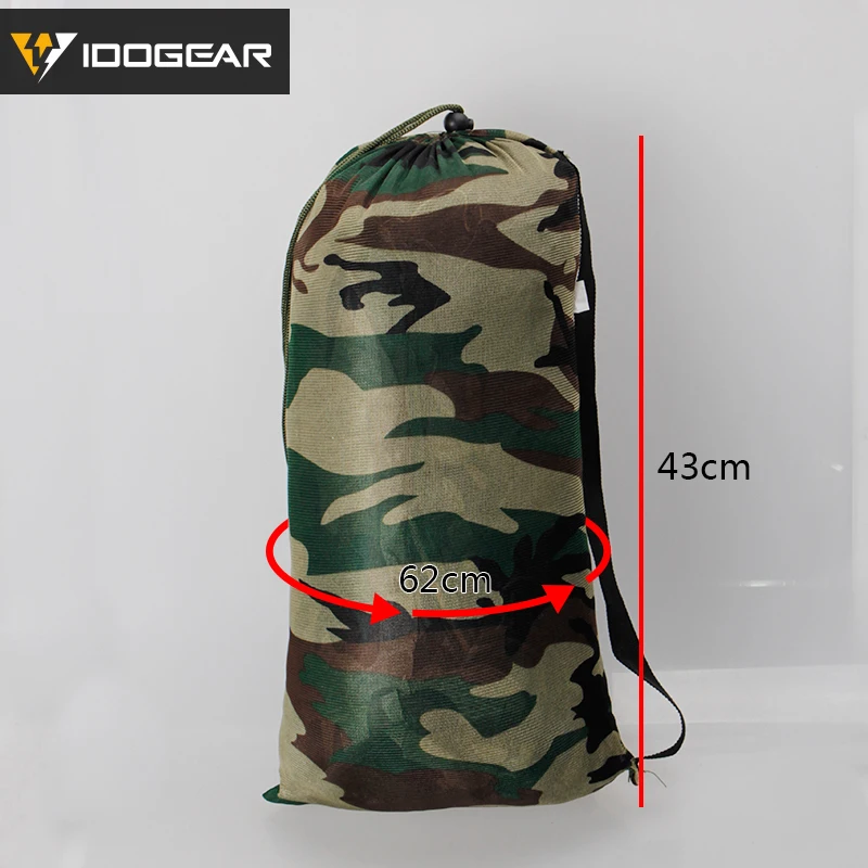 IDO GEAR Ghillie костюм для охоты одежда джунглей Bionic 3D снайперский поезд леса