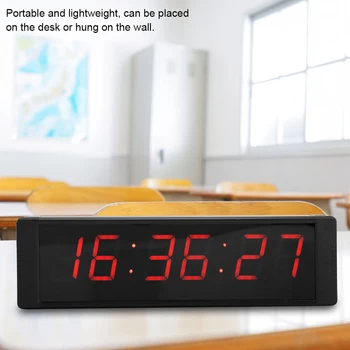 

1.5'' Multifunctional Desk Alarm Clock Digital LED Desk Clock Timer For Meeting Room Use