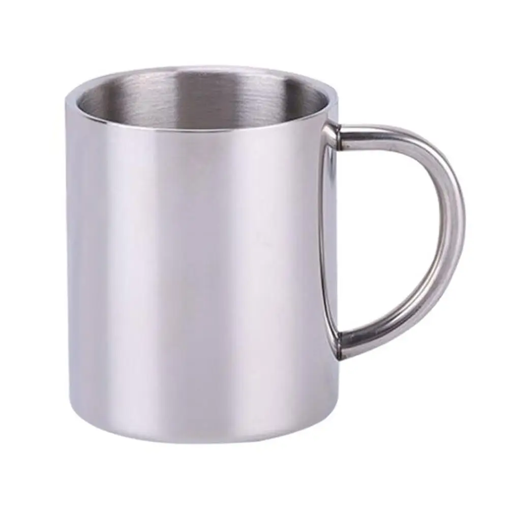 

Mounchain 400ml Stainless Steel Mug Mountaineering Camping Cup Double Layer Coffee Mug