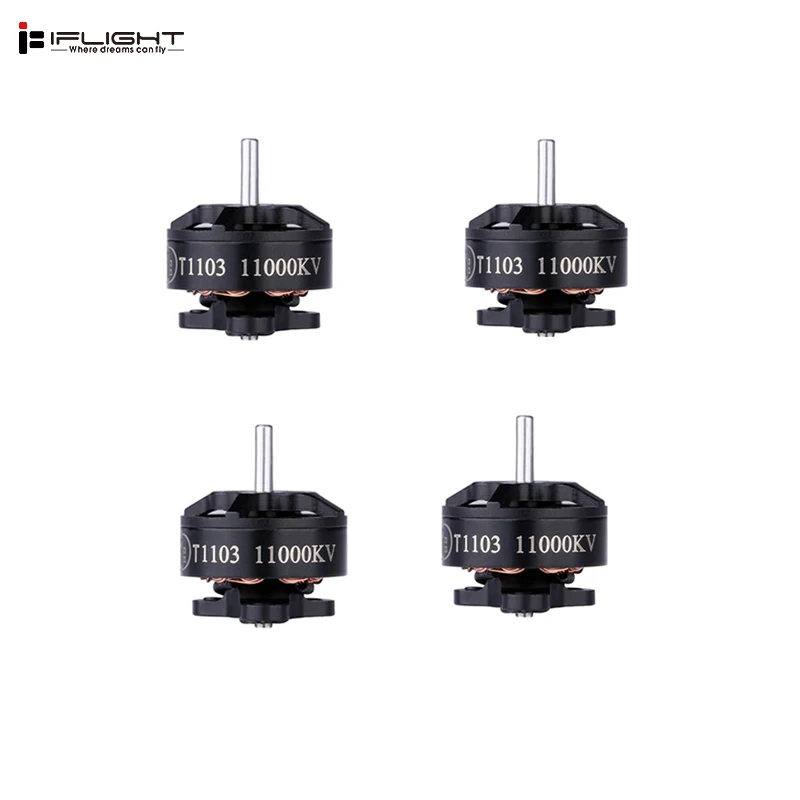 

1/4PCS iFlight 1103 11000KV 2S Brushless Motor for RC Drone FPV Racing 3.5g Models Multicopter Motor Part DIY Accessories