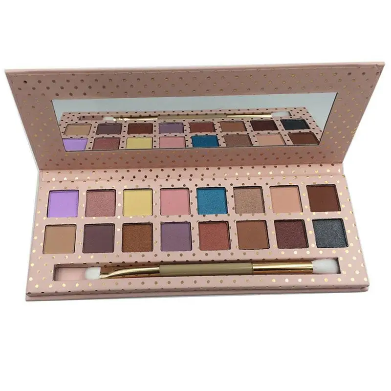

16Colors Waterproof Eyeshadow Palette Shadow Powder Matt Eyeshadow Cosmetic Highlighter Eye Makeup Palette Of Shadows Maquillage