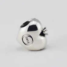 Подходит для Pandora шармы браслеты Клубные бусины с короной и прозрачным кристаллом стерлингового серебра 925 пробы ювелирные изделия