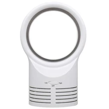 Модный мини безлопастной вентилятор для сна с электрическим охлаждением бесшумный двухскоростной вентилятор для дома студентов США вилка белый