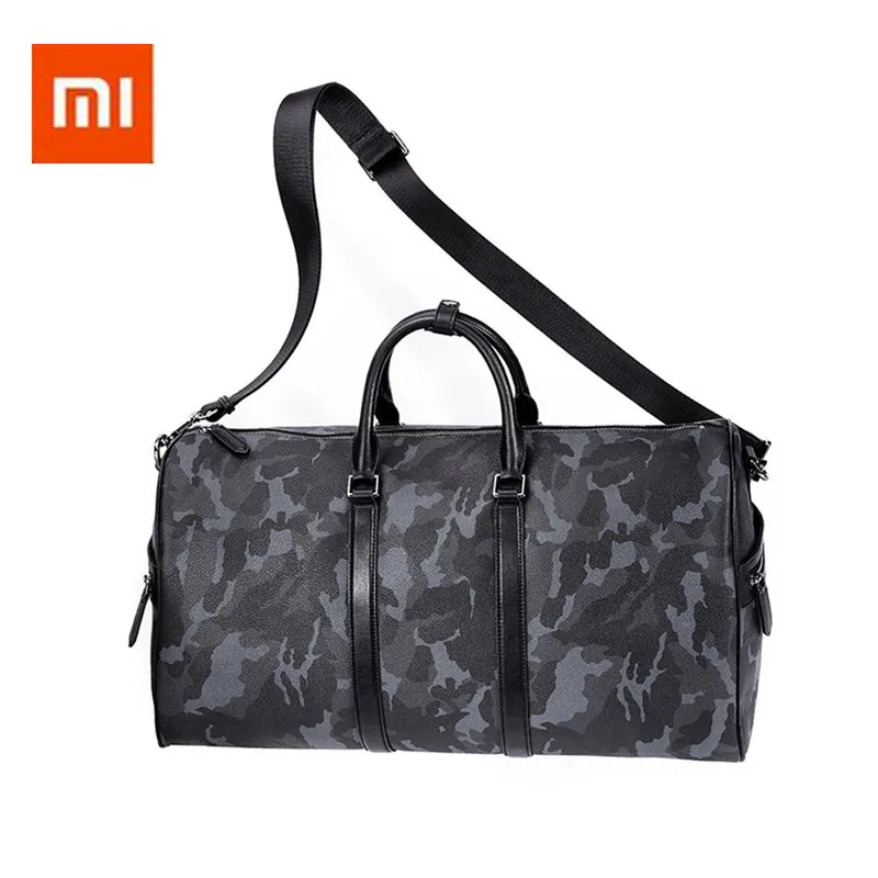 

Presale Xiaomi VLLICON 35L Outdoor Travel Leather Bag Camouflage Large Capacity Sports Gym Fitness Handbag Shoulder Bag