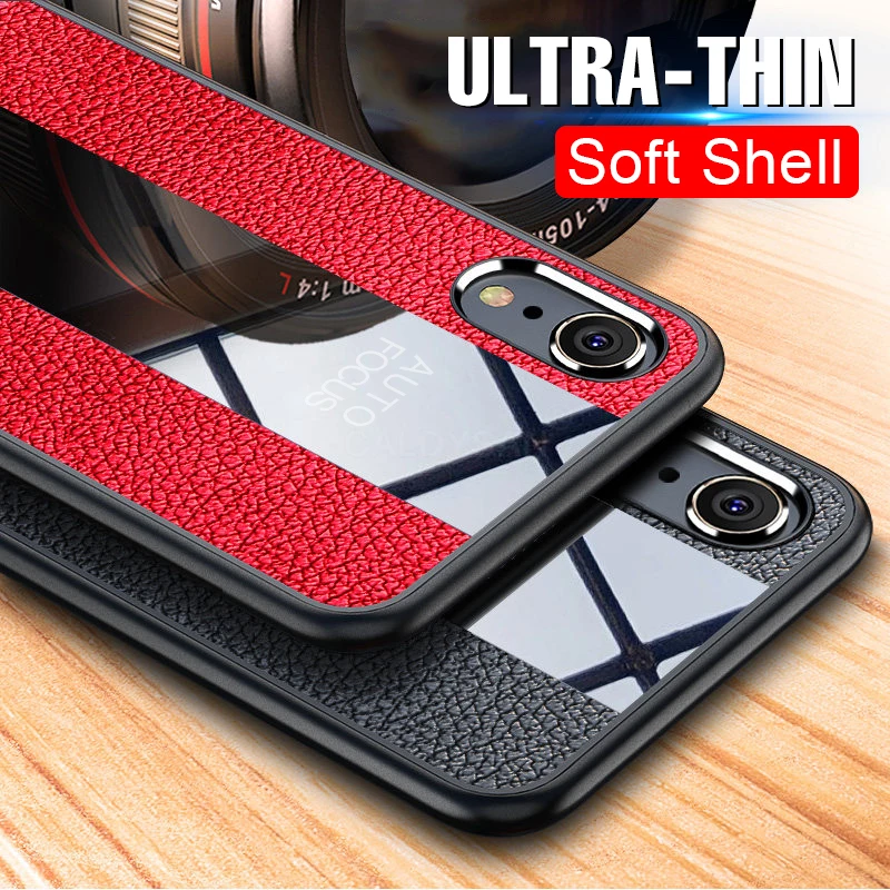 

Business Shell Cover For Apple iPhone Xs max Xr X Case Covers Luxury PU Leather Phone Cases For iPhone 6 6s 7 8 Plus Case Coque