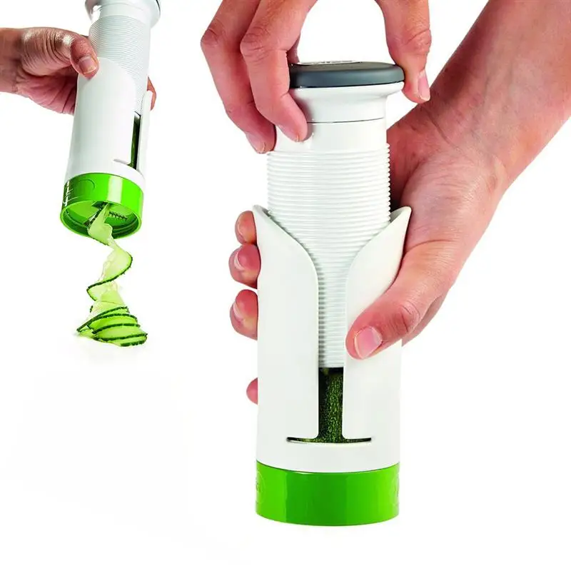 

Multifunction Circular Cutter Vegetable Slicer Creative Detachable 2 In 1 Spiral Slicer Vegetable Grater Fruit Vegetable Tools