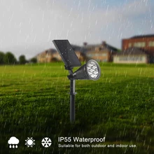 Солор садовый светильник свет открытый стиль светодиодный Спайк свет Путь пейзаж Водонепроницаемый точечные лампы