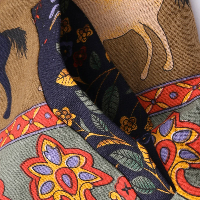 Very best Vintage Floral Printed Hooded Long Sleeve Fleece Coat 2019 Winter Basic Faux Fur Outwear Women Casu