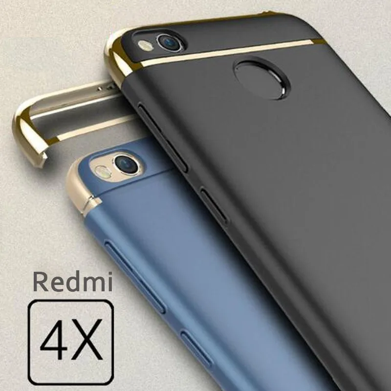 

3in1 Hybrid Phone Cases For Xiaomi Redmi Note4 4x Pro Luxury Protective Hard Matte Cover On Xiomi Note 4 X Note4x Global Case