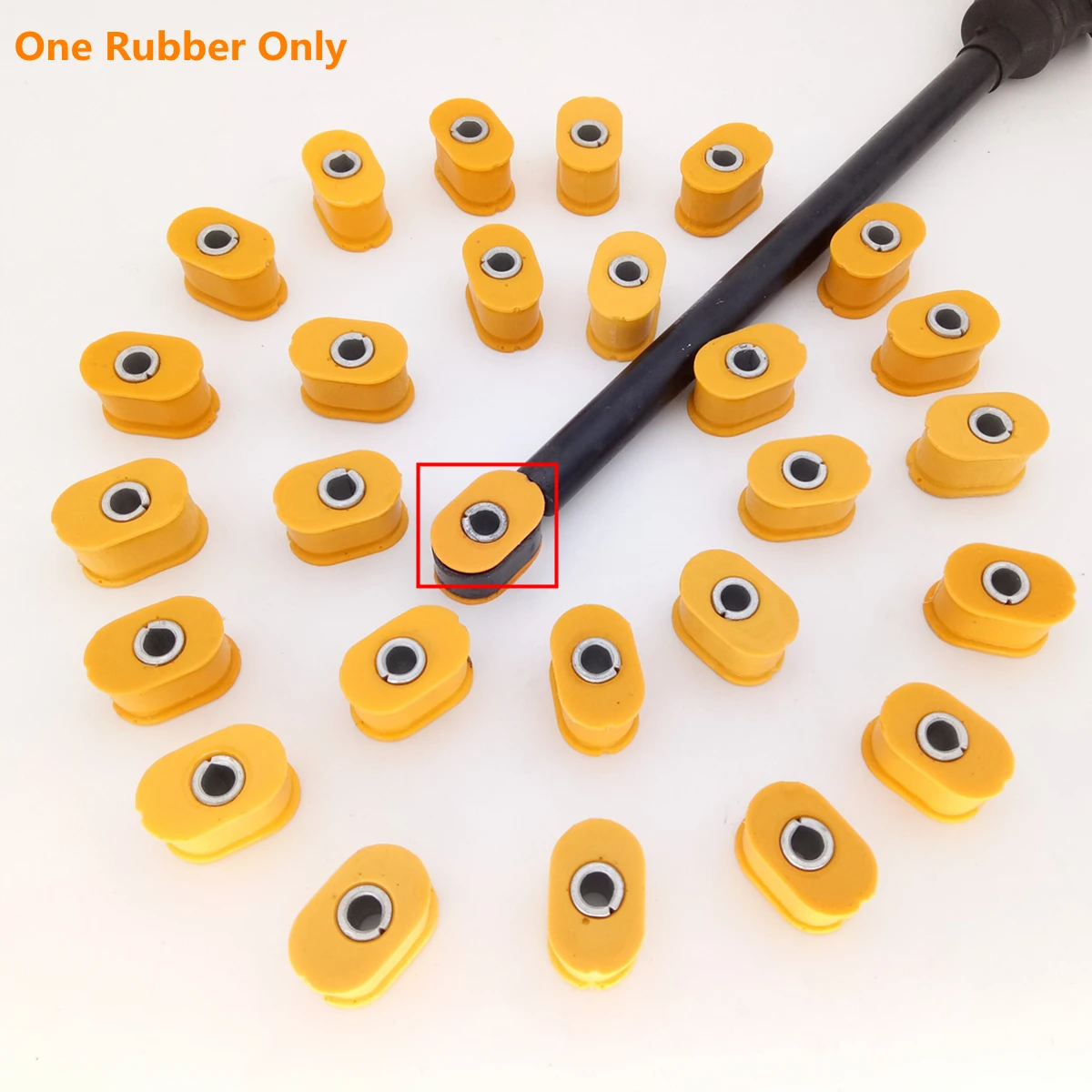 

Car Door Brake Hinge Check Strap Replacement Rubber Bushes for BMW E65 E66 745i 750i