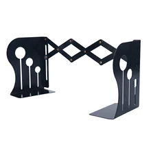 Подставка для книг, железный регулируемый держатель книг, сверхмощный, нескользящий, подставка для книг, маленький-SCL