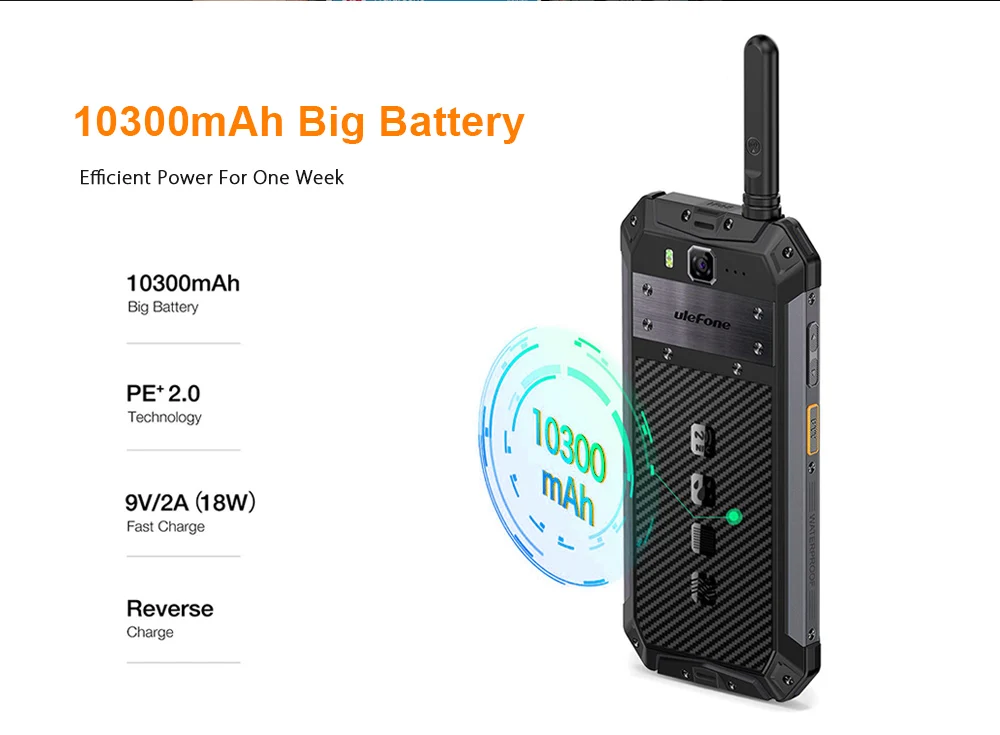 Ulefone Armor 3T 4G смартфон 5 7 &quotAndroid 8 1 Helio P23 Восьмиядерный 4 Гб ОЗУ 64 ПЗУ 21 МП NFC отпечаток