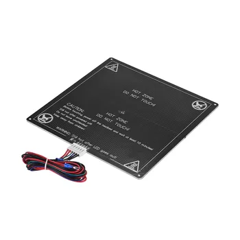 

3D Printer Aluminum Heat Bed 12V Build Surface Hot Bed Platform 220*220*3mm with Wire 3D Printer Accessories