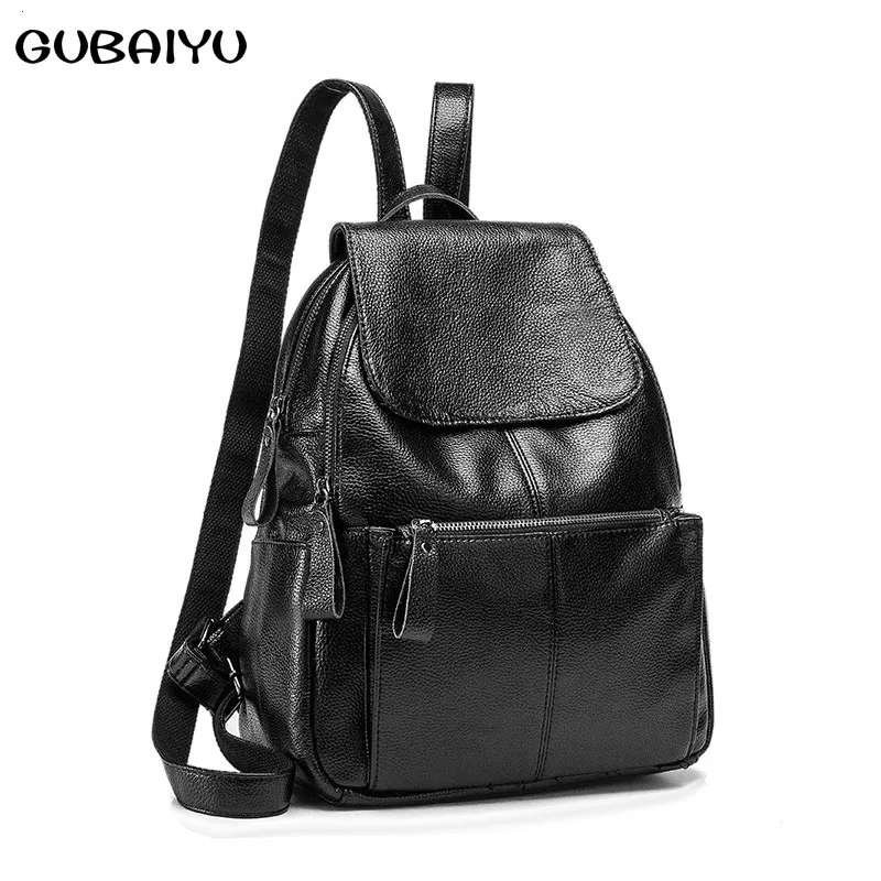 

New High Quality Split Leather Bag For Women Kanken Backpack Female Teenager School Shoulder Mochila Backpacks Girls Bagpack Sac