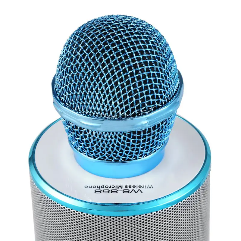Беспроводной караоке микрофон Портативный Bluetooth мини домашний KTV для воспроизведения музыки и пения динамик плеер селфи телефон ПК