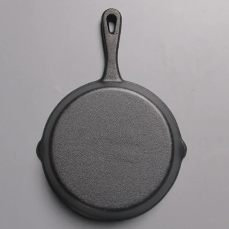 Мини не липкая чугунная сковорода каменный слой сковорода кастрюля небольшой жареное яйцо горшок использовать для газовой и индукционной плиты