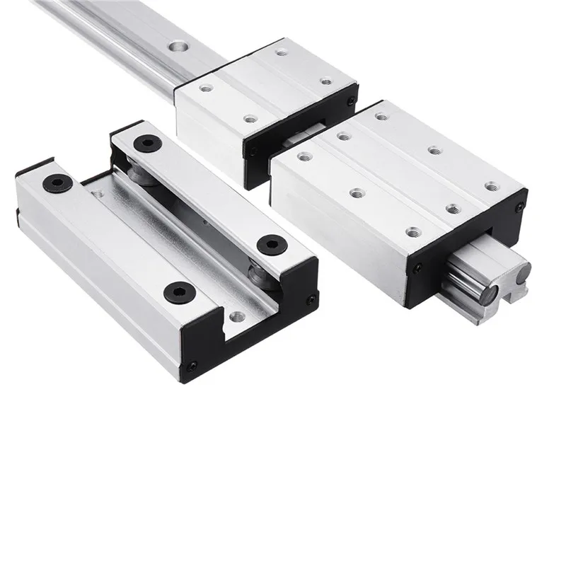 

Aluminum Alloy External Dual-axis LGD12-500L Linear Guide W/LGB12-60L 2UU LGB12-100L/140L 4UU Slide Block Fit For CNC Machine