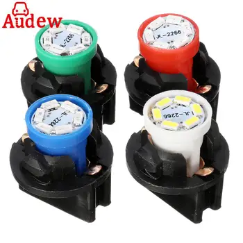 

10Pcs Car Instrument Light T10 Twist Lock Socket Wedge Instrument Panel Gauge Dash Light PC168 PC194