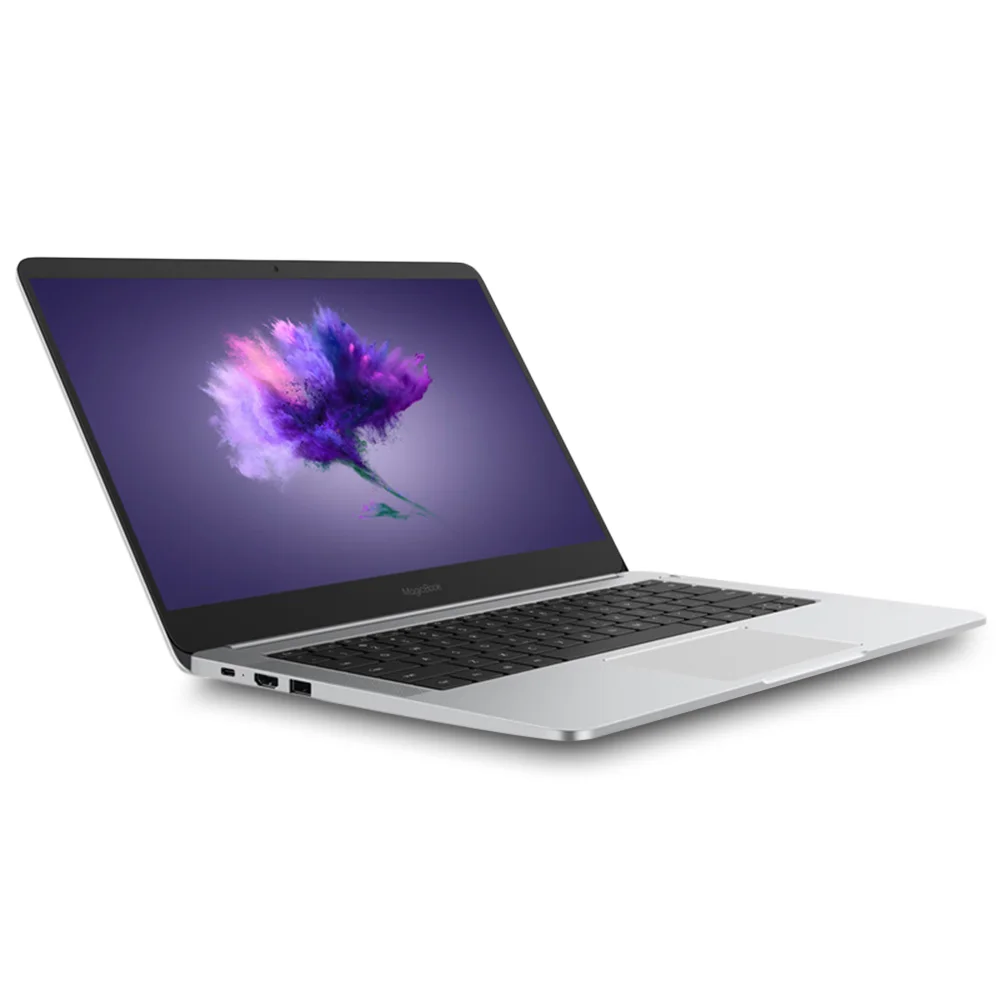 HUAWEI Honor MagicBook 14 inch Windows 10-OEM Pro Laptop AMD Ryzen 5 2500U 2.0GHz 8GB 256GB SSD Notebook Silver Type-c CN Plug