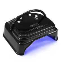 64 W Светодиодный УФ-лампы аппарат для сушки ногтей с подъемной ручкой Smart Сенсор для UV гель-лака отверждения ногтей Сушилка Маникюр лампы инструмент