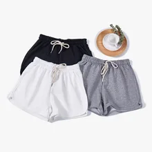 Новинка, женские штаны, пижамы для девочек, шорты, кружевная одежда для сна, Короткая свободная Пижама, летняя Домашняя одежда, подростковые штаны для сна