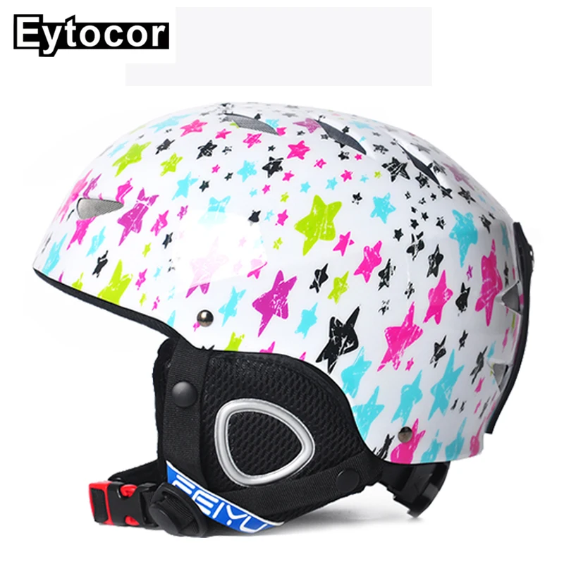 

EYCOTOR Snow Sports Safty Ski Helmets Safety Protect Kids Thermal Ultralight Snowboard Skateboard Helmets Children Sports Helmet