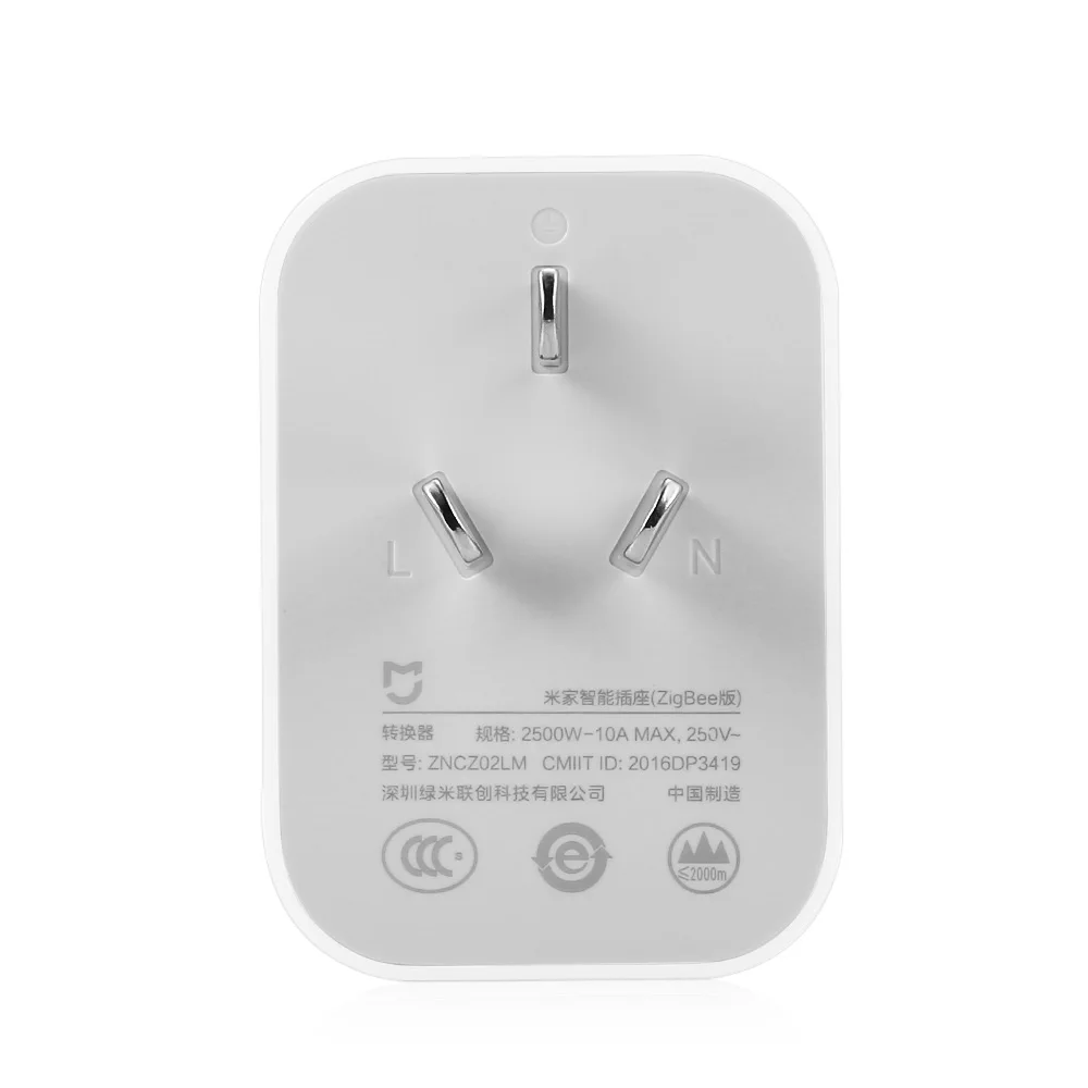 Смарт розетка Xiaomi Mijia WiFi приложение дистанционное управление таймер штепсельная