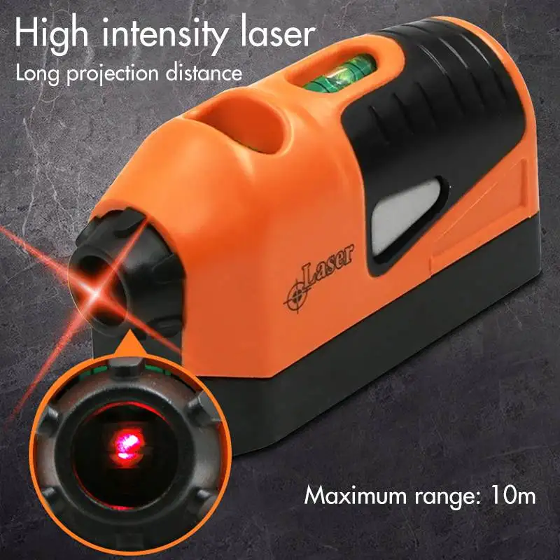 

Mini Multi-functional Infrared Liner Laser Ground Electrode Instrument With Bubble For Woodworking Partition Laying Tiles
