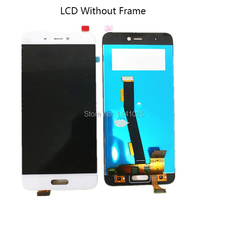 

LCD Display Screen Replacement for Xiaomi 5 LCD Touch Screen 5.15 inch 1920*1080 For MI 5 black white golden LCD Without Frame