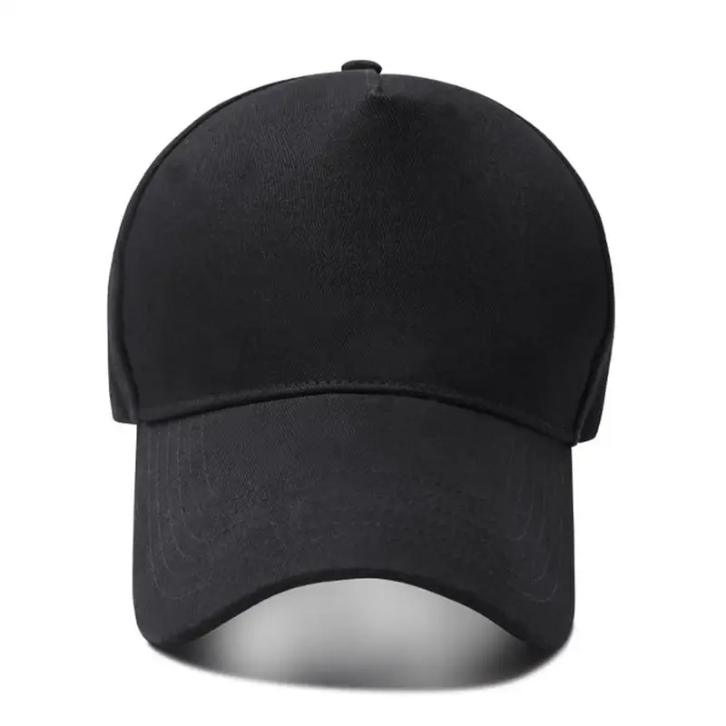 Unisex Cotton Cap Outdoor Black Baseball Caps All-Match Sports Casual Sun Hat For Men Women | Спорт и развлечения