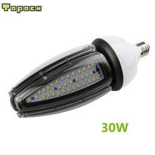 Topoch сад лампочки Светодиодный 30 Вт, 40 Вт, 50 Вт, ручная сборка 120LM/W E27 E40 база UL CE перечисленные HID лампы CFL замена 100-277 V для площадь освещения