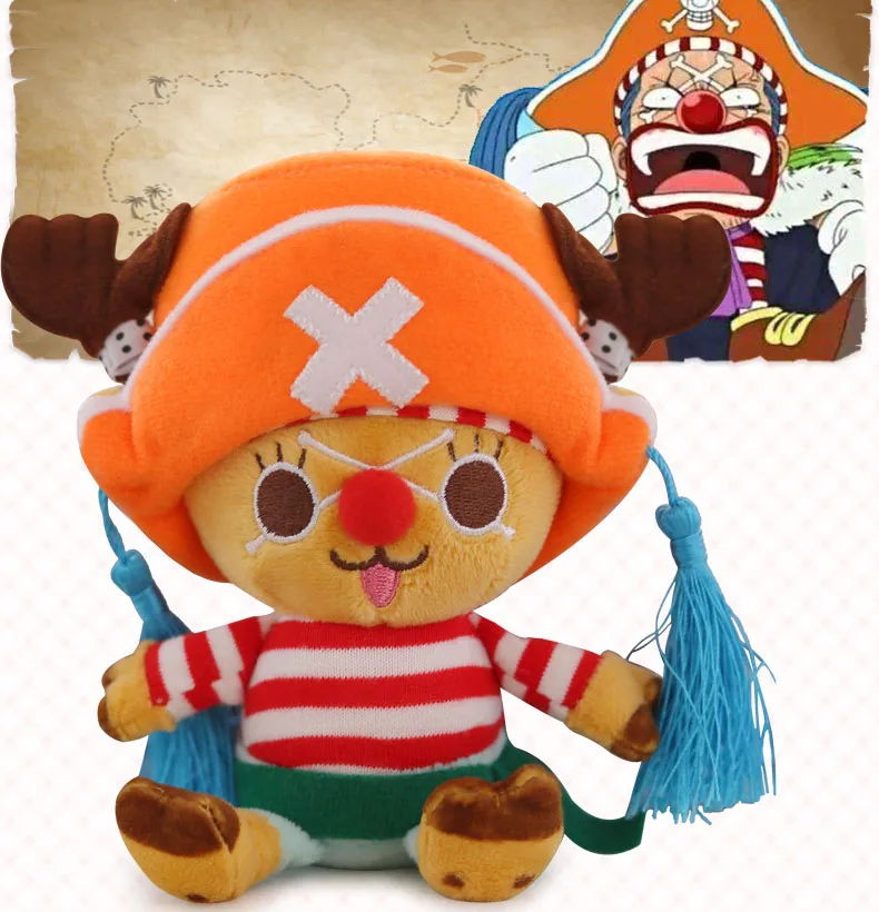 1 шт. рождественские подарки цельный Чоппер cos ACE/Luffy/Law/Sanji/багги/Pinky/Sabo 30 см аниме