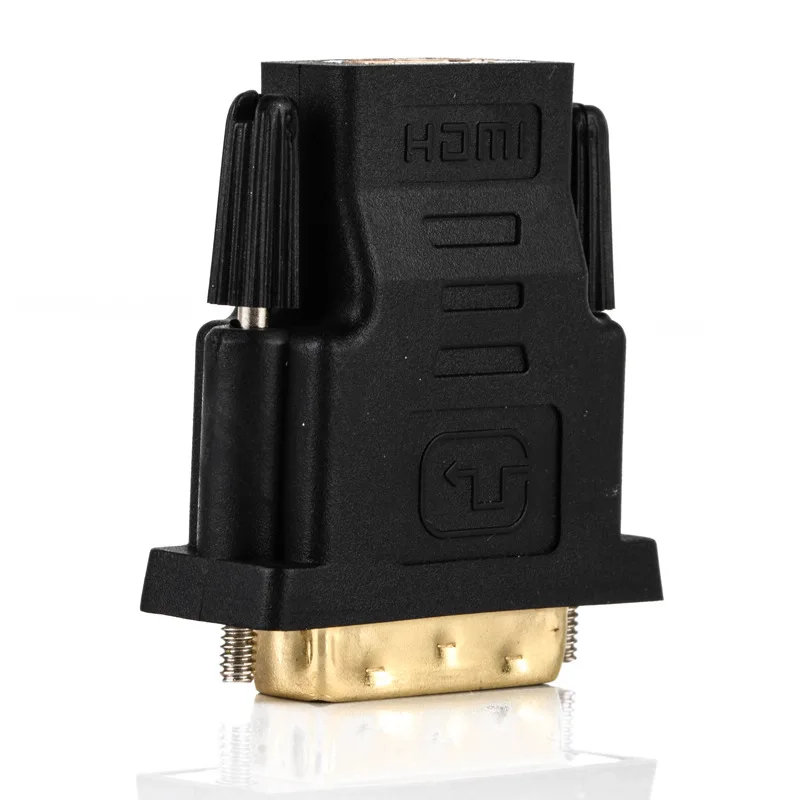DVI I с двумя звеньями (24 + 5 pin) адаптер для HDTV LCD DVD|Кабели VGA| |