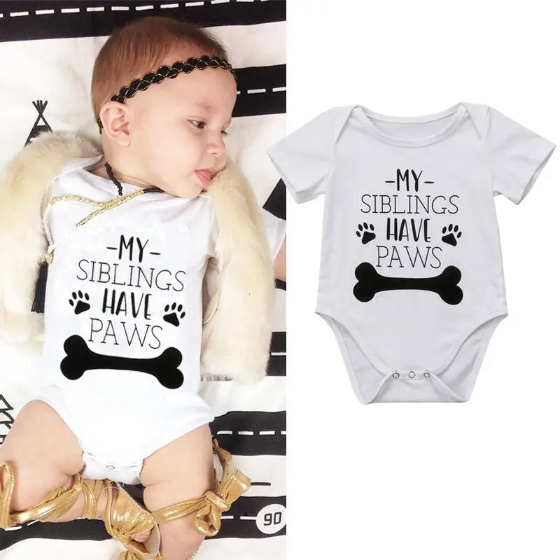 Toddlers Baby Girls Cotton Clothes Long Sleeve Romper Bodysuit Jumpsuit Outfits