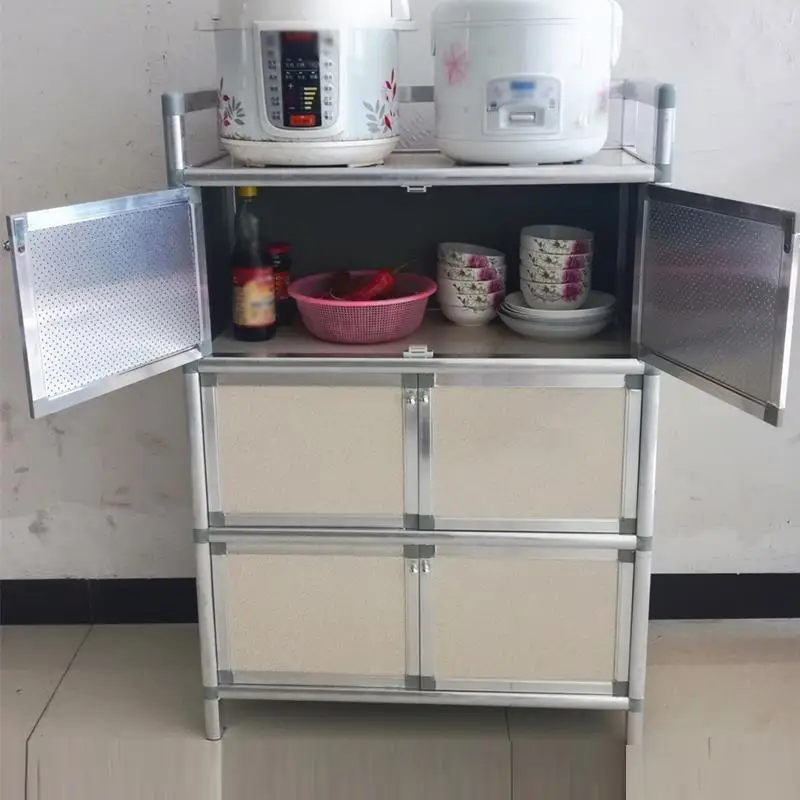وحدة الجداول الشاي مجلس الوزراء Aparador Comedores Mueble Cocina الألومنيوم سبائك دولاب أثاث المطبخ موبل بوفيه بوفيه