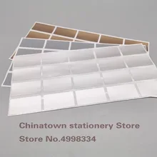 100 шт. 23 мм x 42 мм золотистые Серебристые наклейки-наклейки для рукоделия