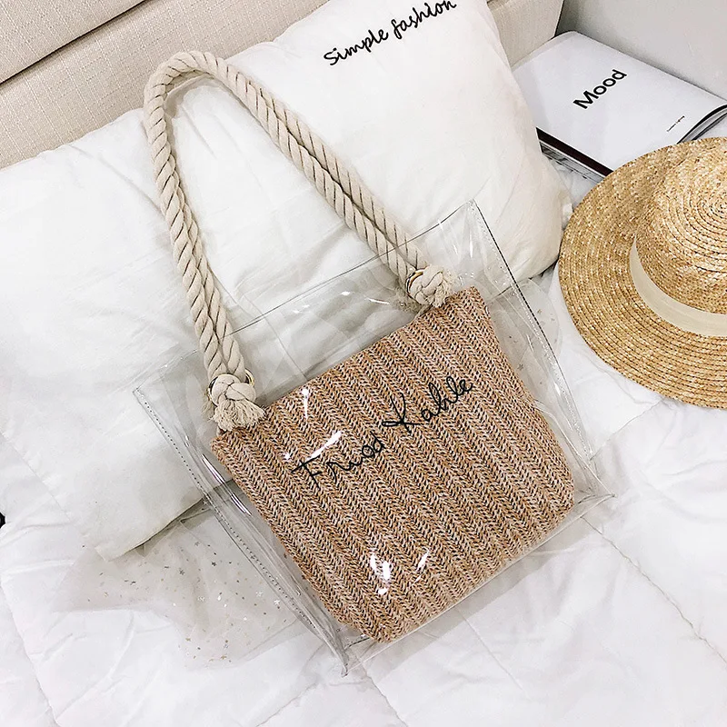 الفاخرة العلامة التجارية مصمم 2019 Crossbody حقيبة للنساء حقائب الصيف حقيبة شاطئية شفافة كيس تغليف الفاكهة السيدات اليد حقيبة كتف حقيبة الفاخرة العلامة التجارية مصمم 2019 Crossbody حقيبة للنساء حقائب الصيف حقيبة شاطئية شفافة كيس تغليف الفاكهة السيدات اليد حقيبة كتف حقيبة