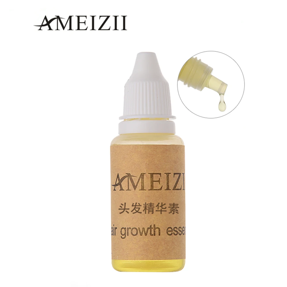 

AMEIZII Hair Growth Essence Liquid Fast Powerful Hair Enhancer Liquid Natural Pure Essential Oils Hair Dense Serum Anti Loss